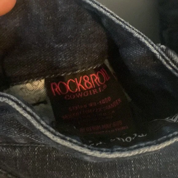 Rock&Roll Cowgirl Trouser Jean|Womens sz 28 - Picture 4 of 4